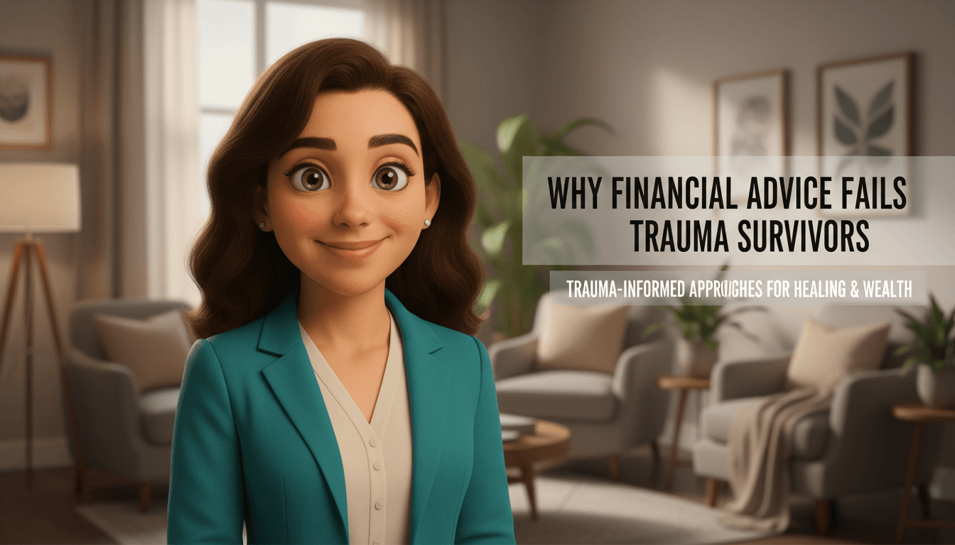 Why Financial Advice Fails Trauma Survivors: What Actually Works Instead