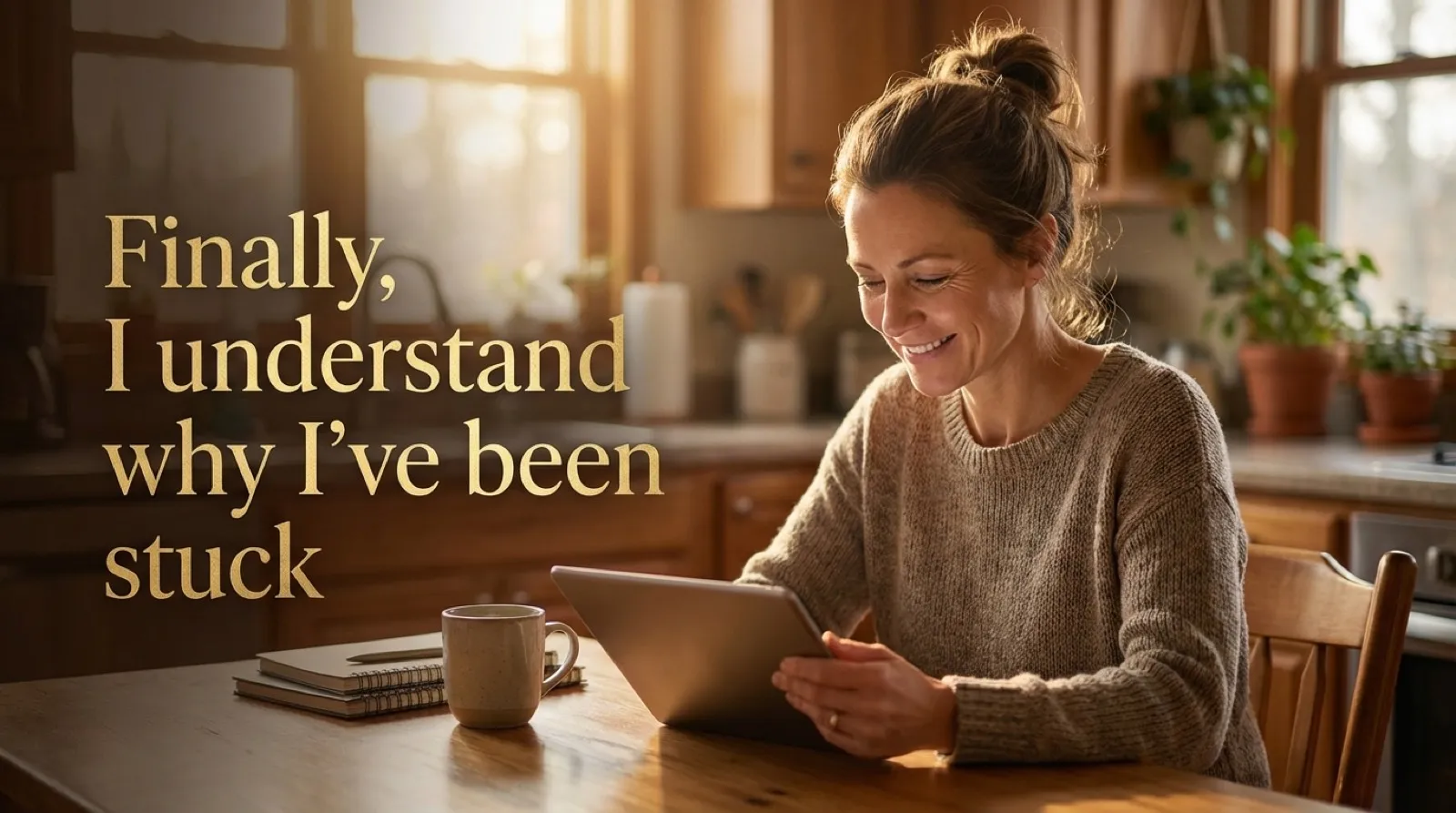 Finally, I understand why I've been stuck